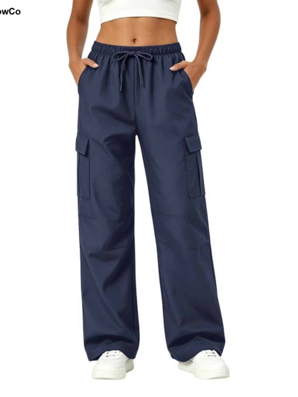 Women's Cargo Pants Lightweight Baggy Hiking Active Pants Pockets